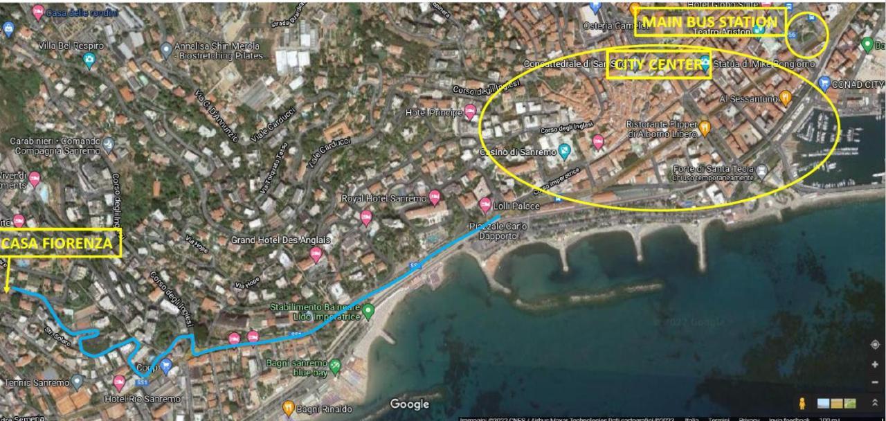 Casa Fiorenza Parcheggio Privato San Remo Zewnętrze zdjęcie