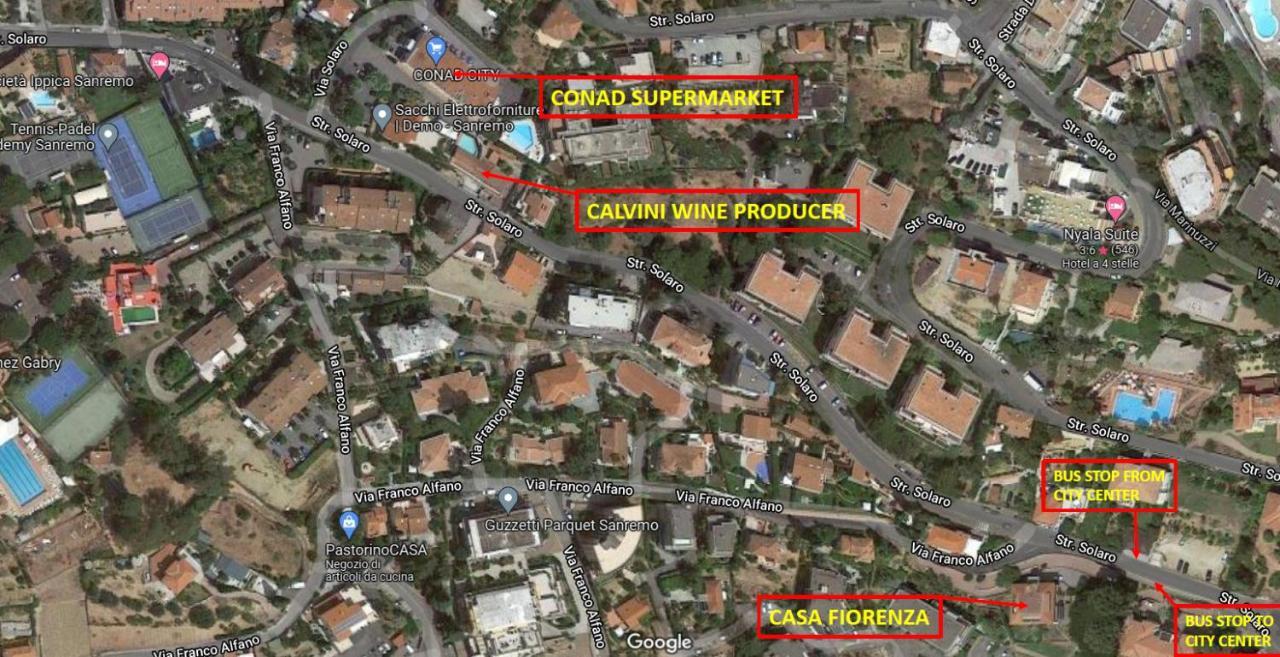 Casa Fiorenza Parcheggio Privato San Remo Zewnętrze zdjęcie